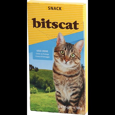 Snack p. chats crème fromage 6 × 15 g